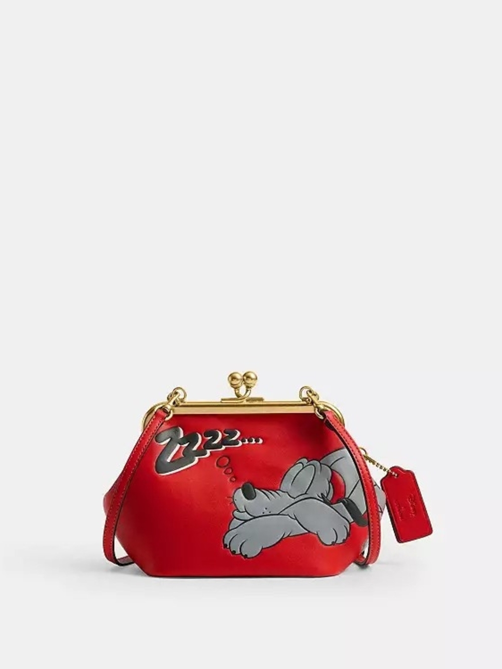 Disney X Coach Kisslock Frame Bag With Pluto
